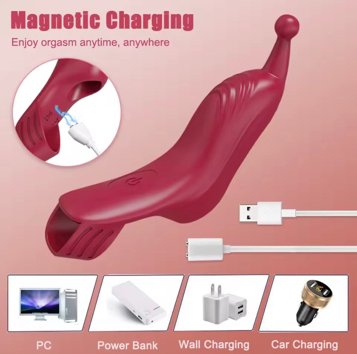 Finger vibrator