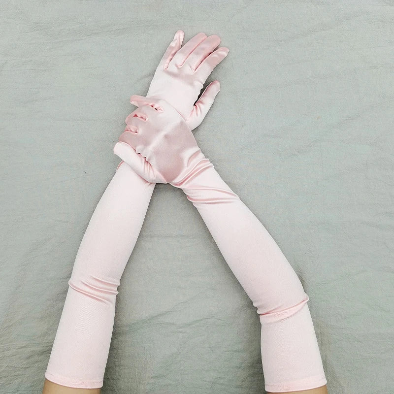 Satin Gloves