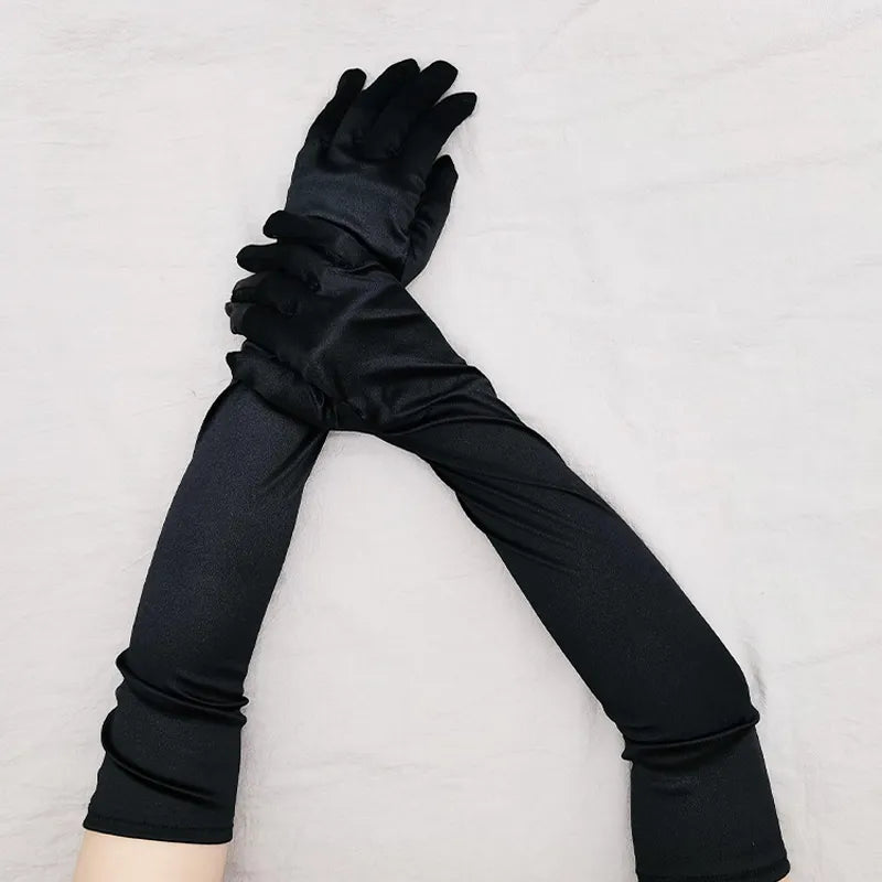 Satin Gloves