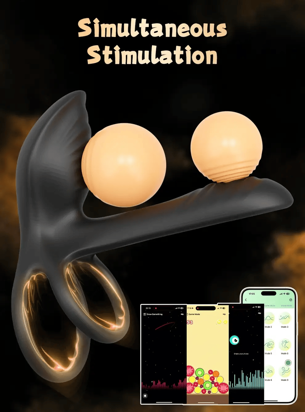 Multifunctional Vibrating Ring