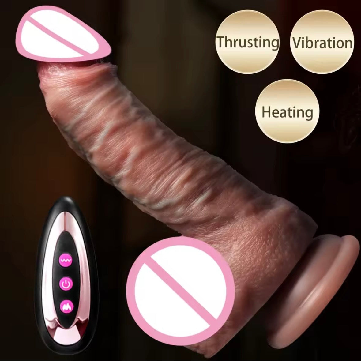 Multifunctional Vibrator with Remote Control