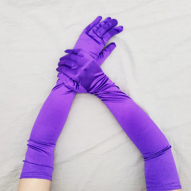 Satin Gloves