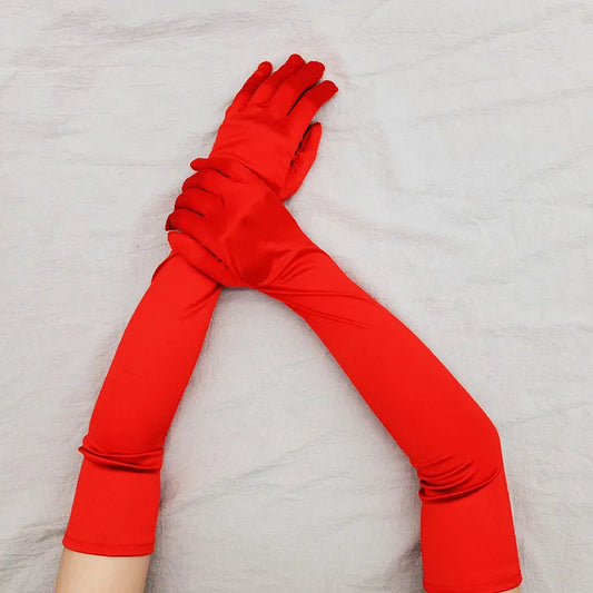 Satin Gloves