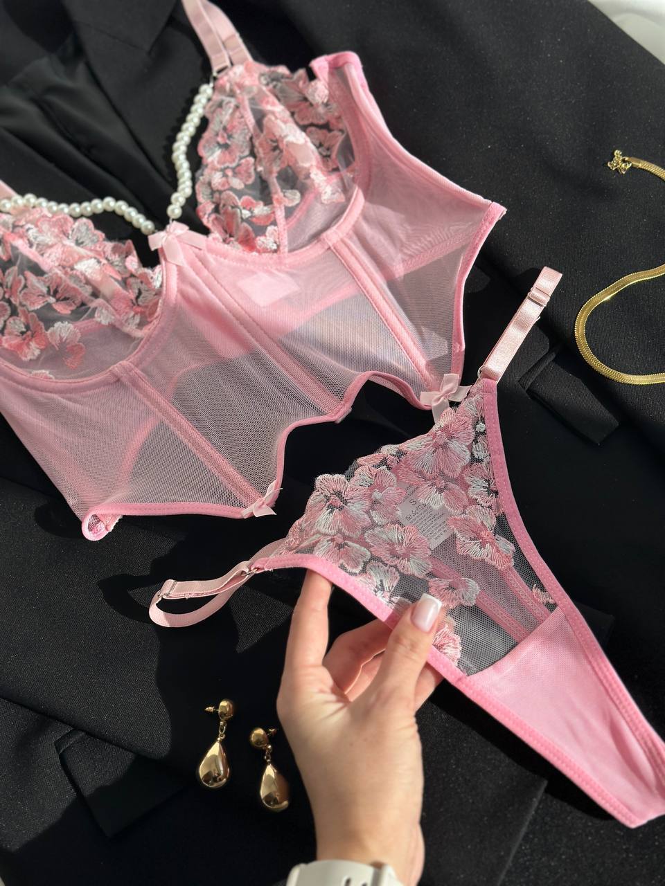 Pink Amour Set