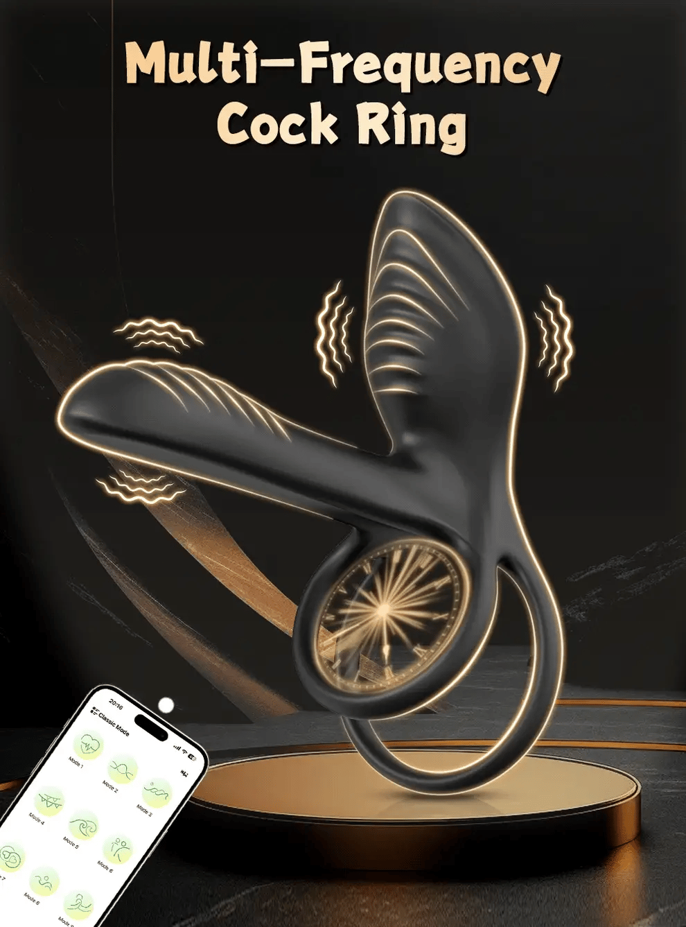 Multifunctional Vibrating Ring