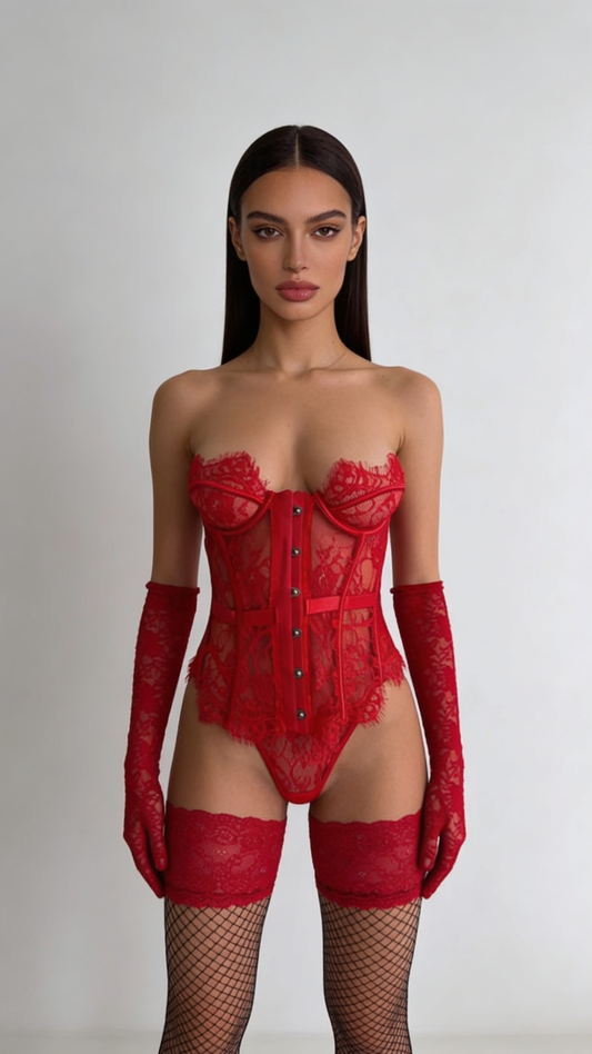 Red Eclipse Corset