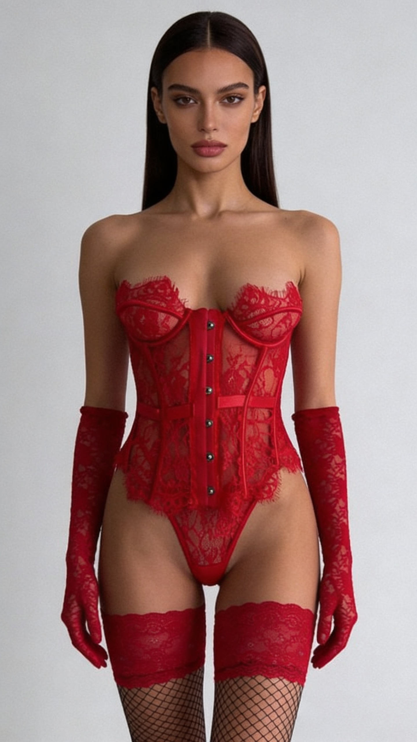 Red Eclipse Corset