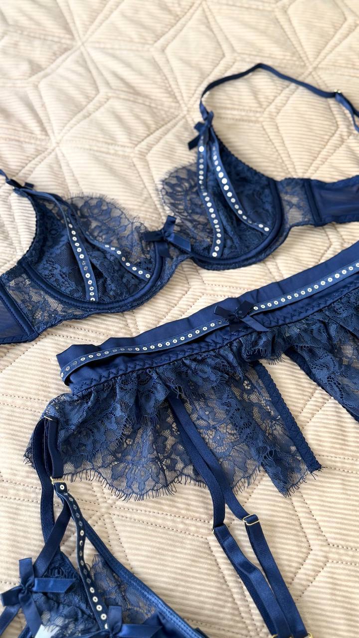 Azure Lingerie Set