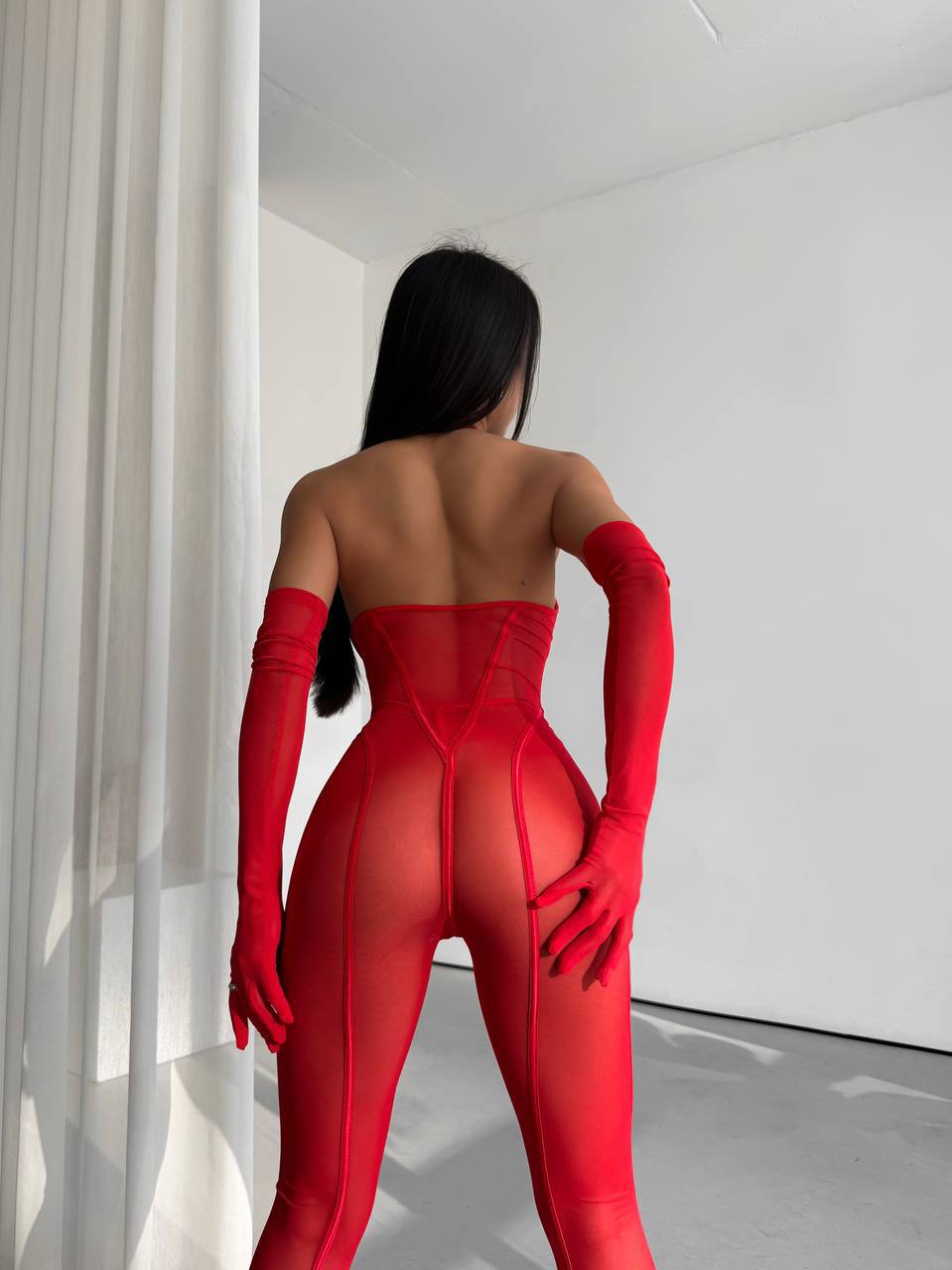Crimson Mirage Bodystocking