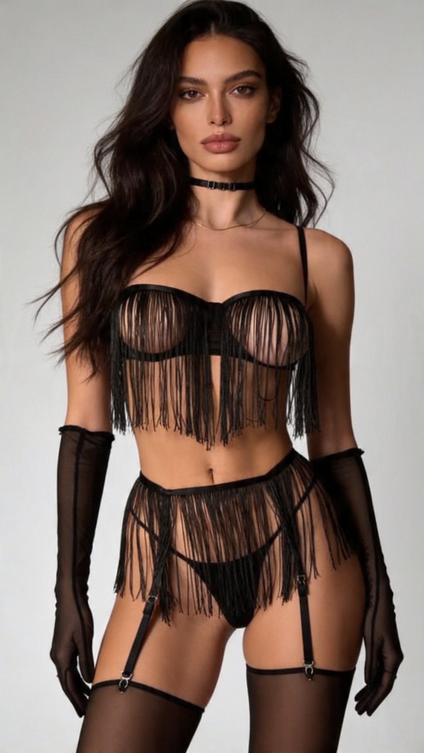 Duchess Noir Lingerie Set
