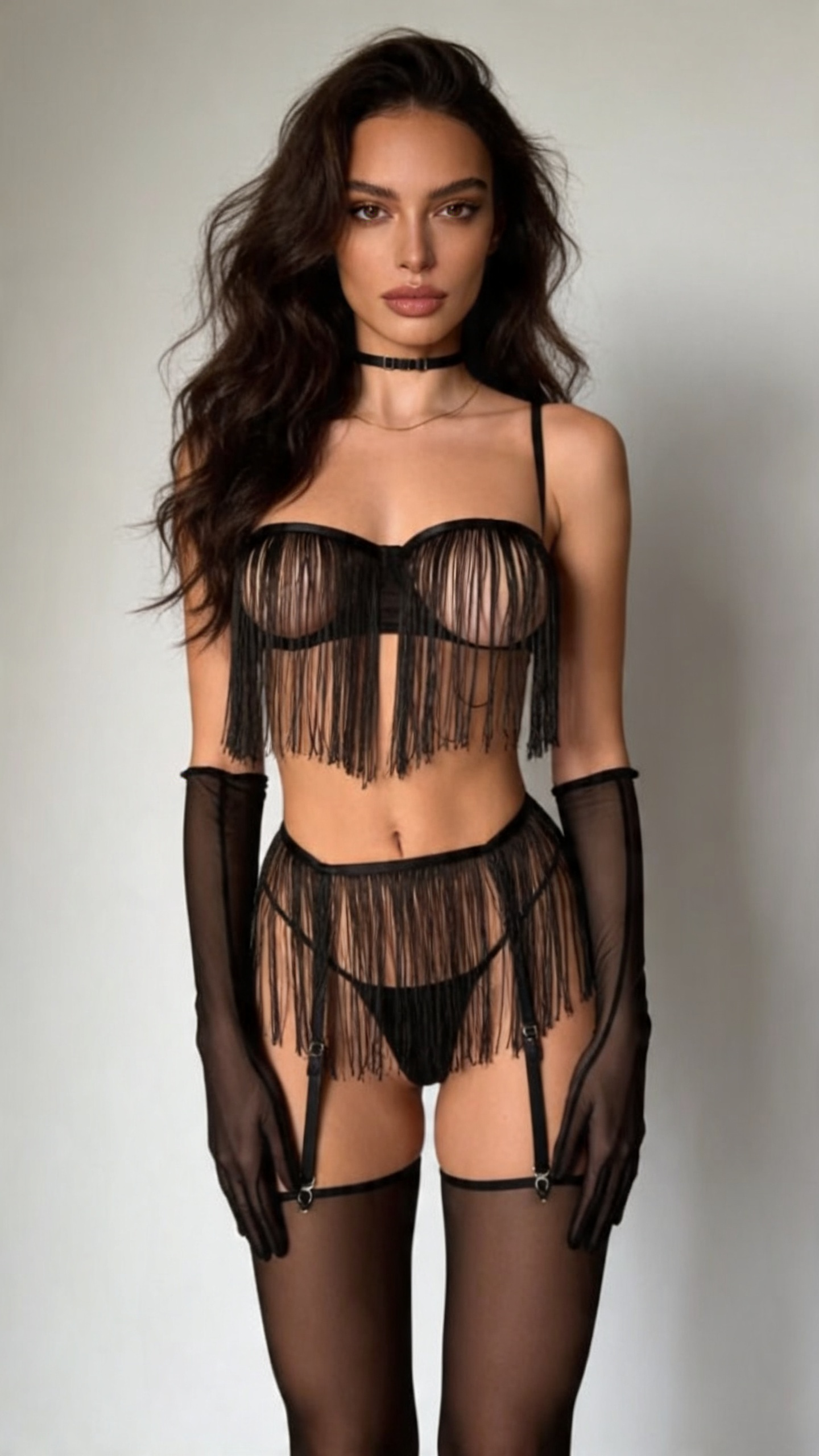 Duchess Noir Lingerie Set