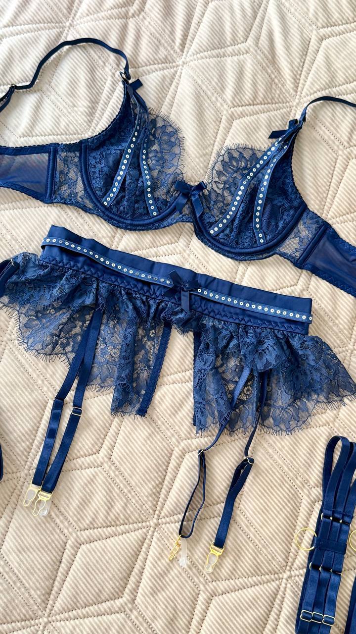 Azure Lingerie Set