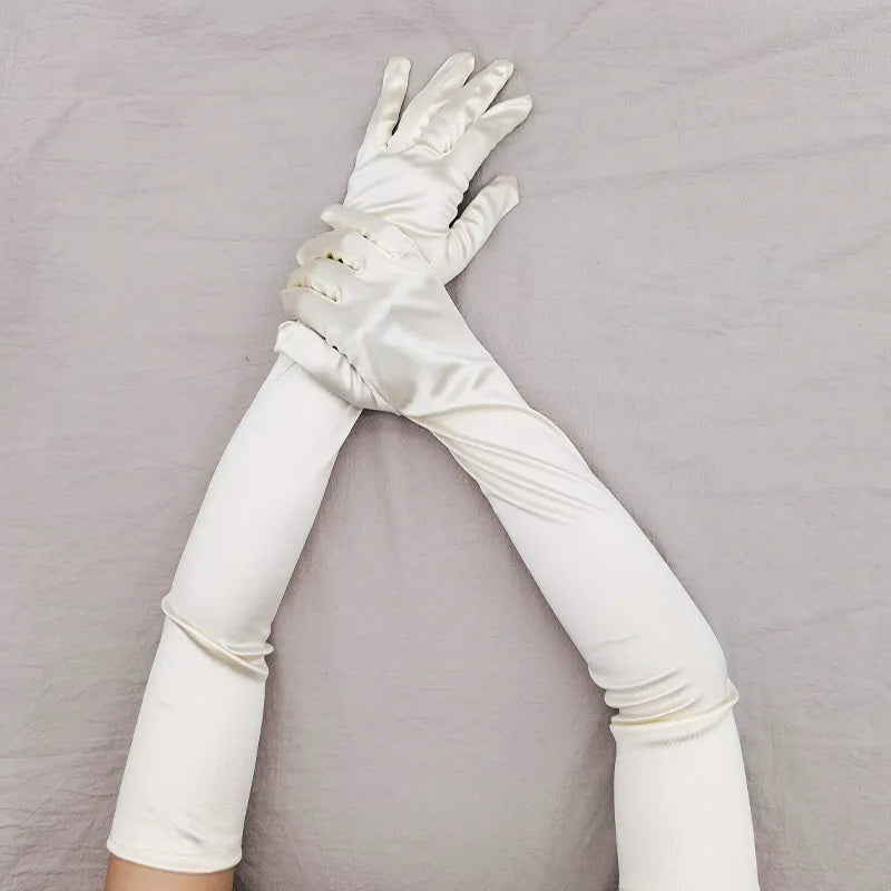 Satin Gloves
