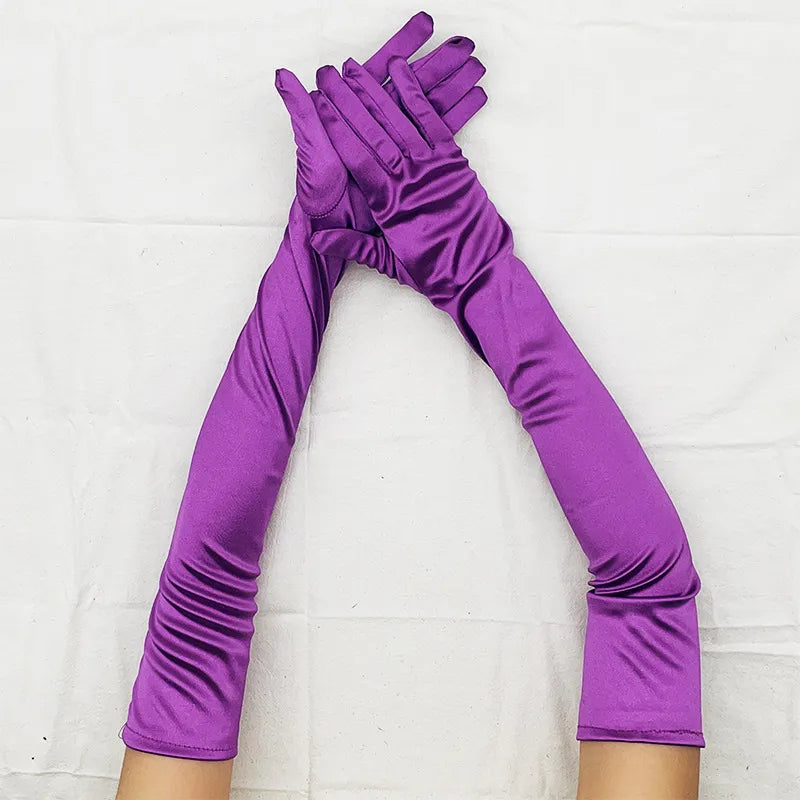 Satin Gloves