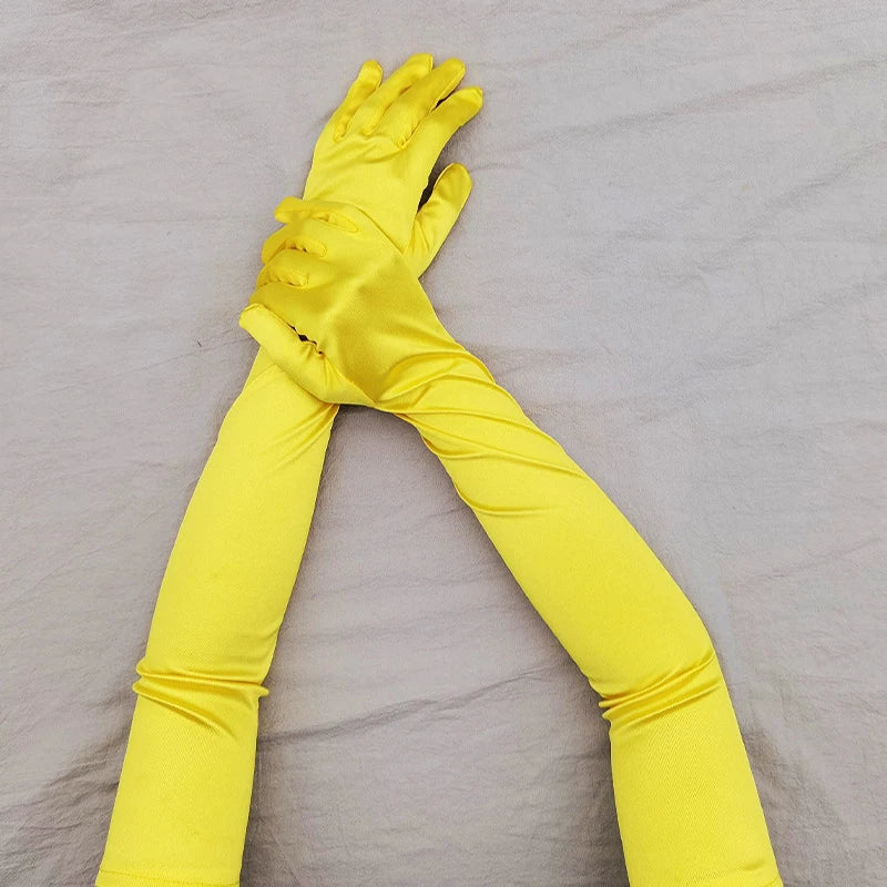 Satin Gloves