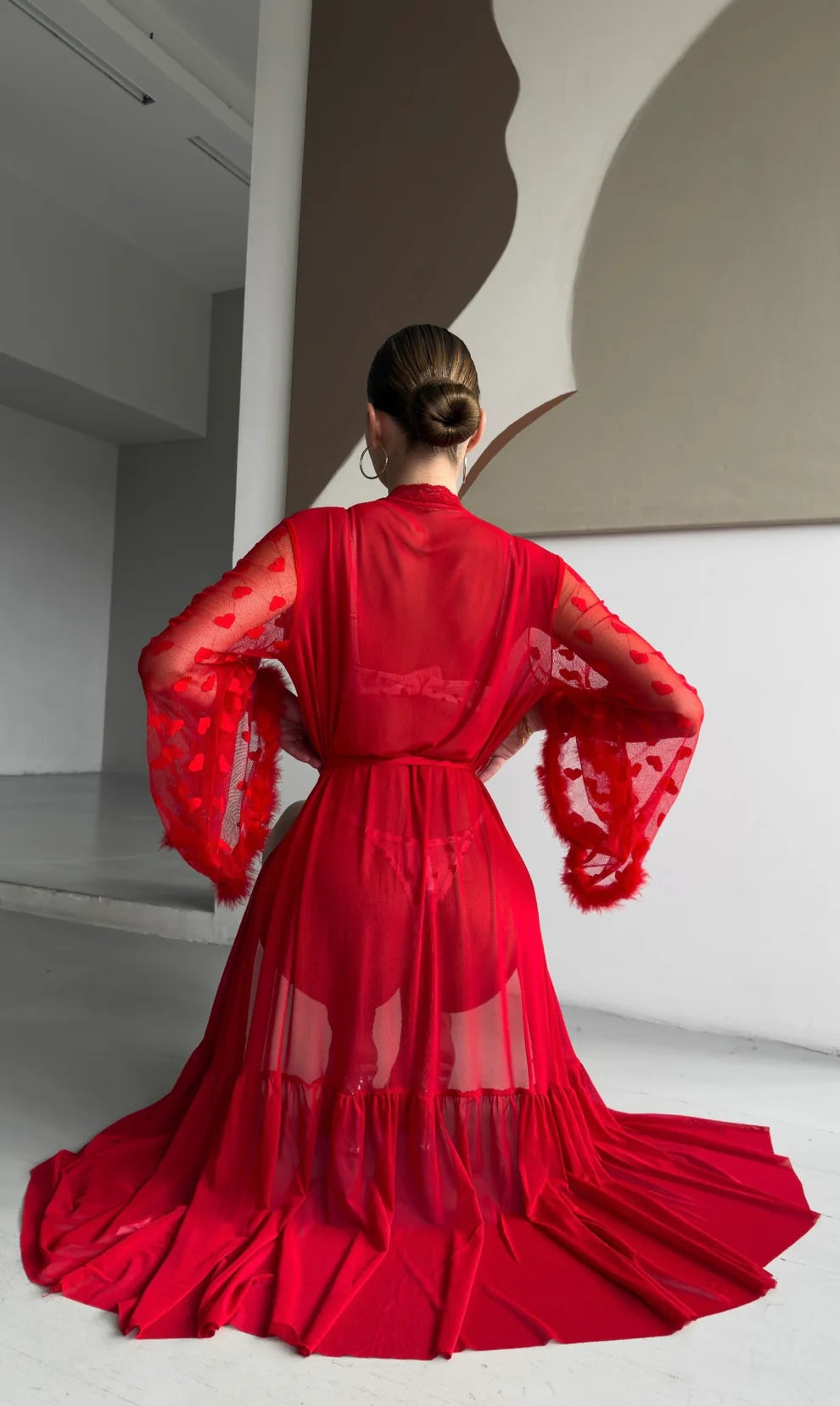 Plume robe