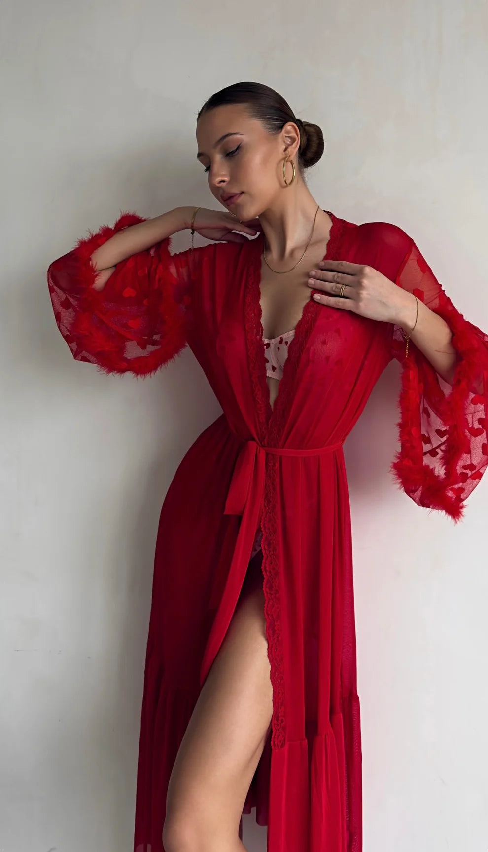 Plume robe