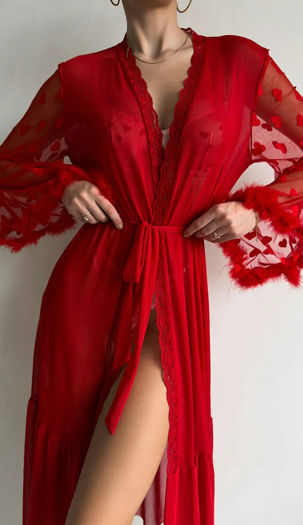 Plume robe