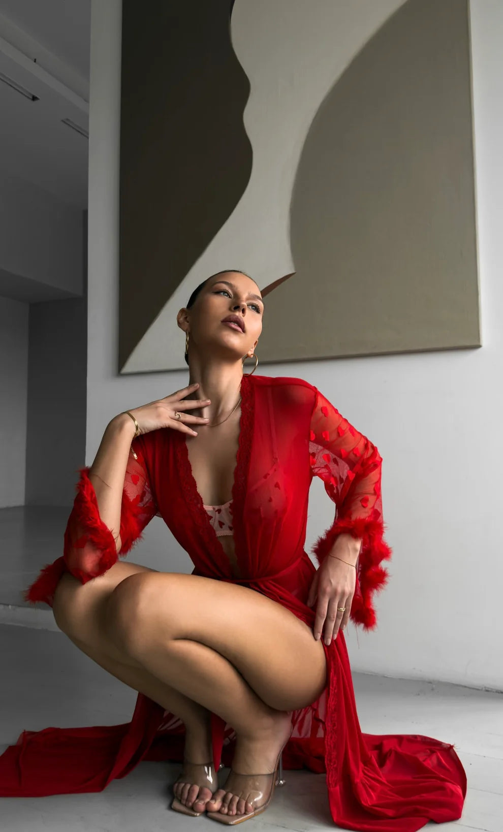 Plume robe